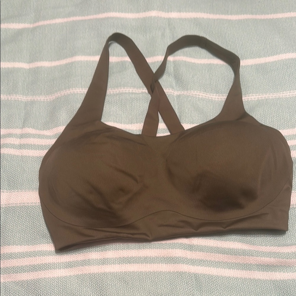 All in Motion Brown Sports Bra Medium Support